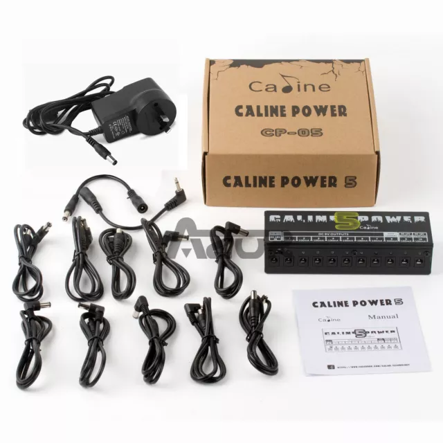 Caline Power Supply CP05 Pedal Board Power Supply for Guitar Effect Pedal Guitar