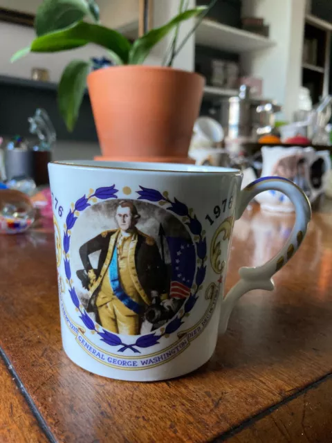 Vintage Mug Celebrates Bi-Centenary United States of America George Washington