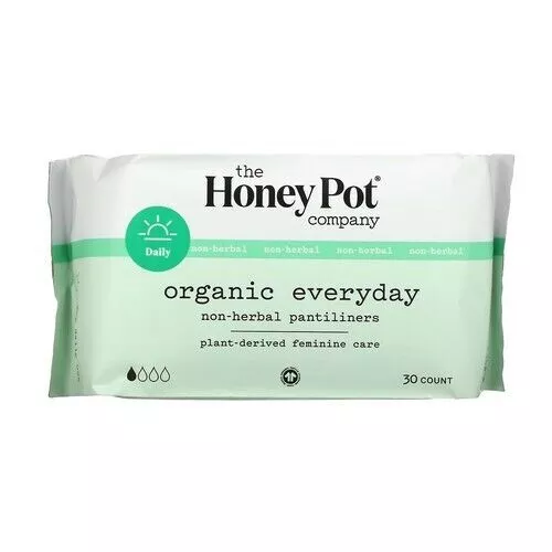 Orgánico Diario Non-Herbal Pantiliers 30 Count Por The Honey Pot