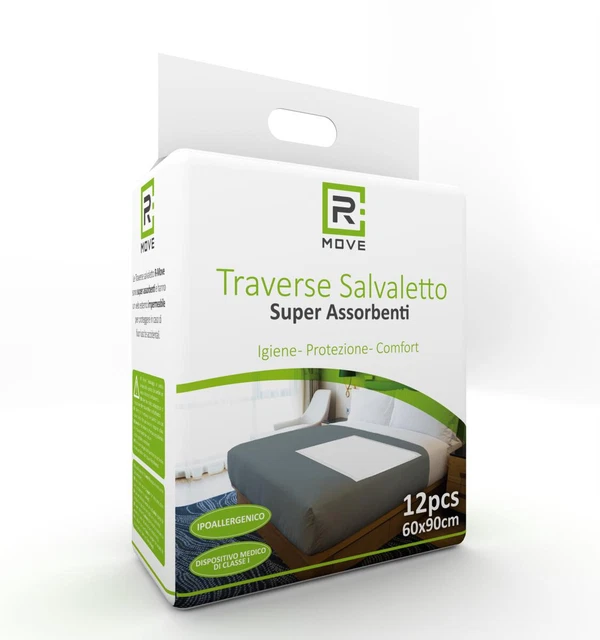 30 Traverse Monouso Serenity Per Letto 60x90 Cm Assorbenti Per - Foto 9