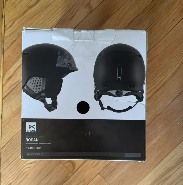 NEW Anon Burton Rodan Mens Snowboard Helmet! S (52-55 cm) Black 3