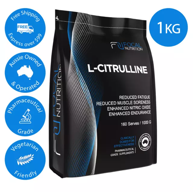 L-CITRULLINE 1kg 100% PURE *Pharmaceutical Grade*