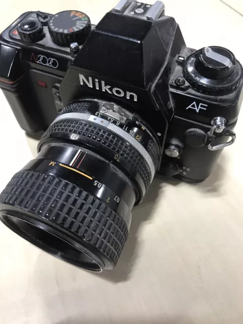 Nikon N2020 AF 35mm Camera and 35-135mm 1:3.5-4.5 Lens TESTED