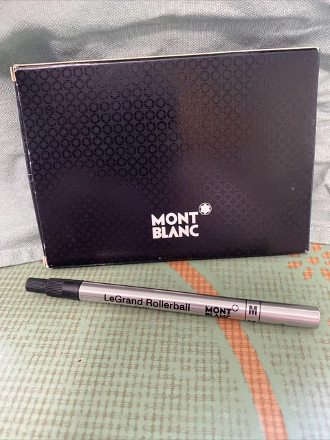 Mont Blanc LeGrand Rollerball Black Refill Big M 16304 Meisterstuck Marathon 10