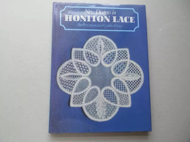 Nuevos diseños en encaje Honiton Pat Perryman - firmado