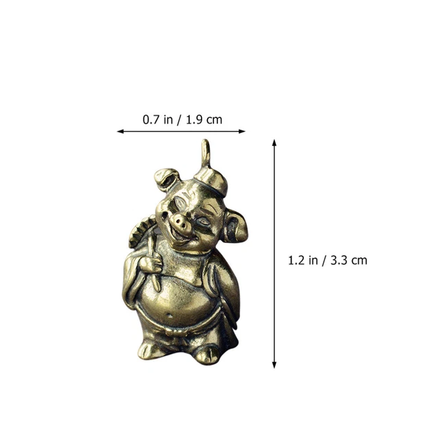 3 Pcs Charms Success Key Ring Bag Pendant Car Keys Keychain Manual 7