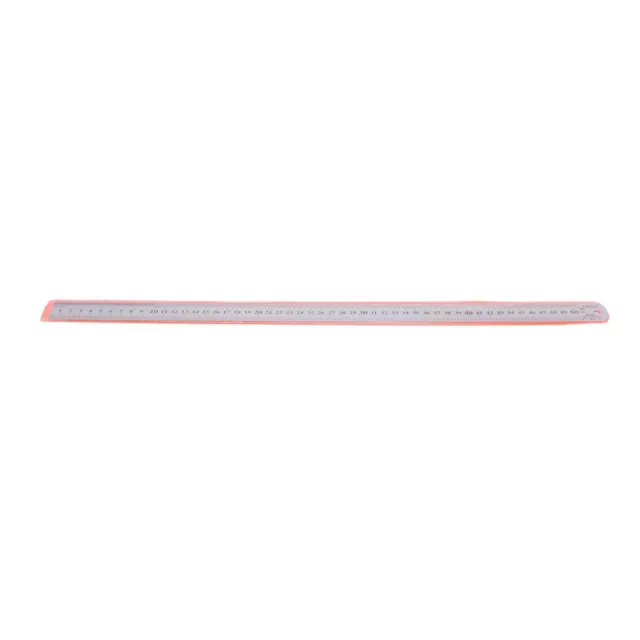 Groove Right Stainless Steel Metric Ruler 50 cm Stainless Metric Ruler J1P11531