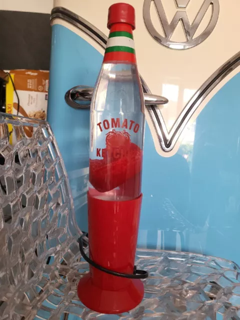 VINTAGE RARE LAMPE a Lave Tomato Ketchup EUR 29 00 PicClick FR