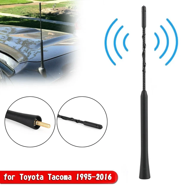 Antenna Corta 9 Pollici Aluminum AUXITO Per TOYOTA TACOMA 1995-2016 AM/FM
