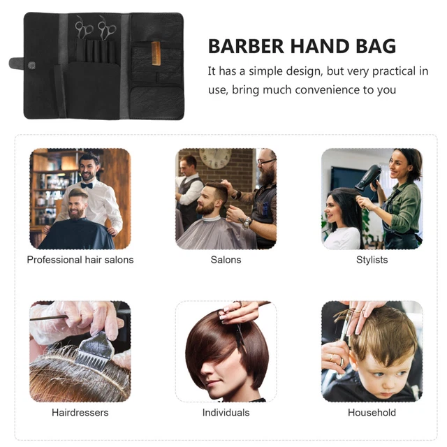 HAIR STYLIST TOOL Bag Professional Clippers for Barbers Scissors Kit