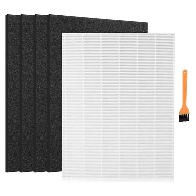 Confezione Da 2 Filtri HEPA Di Ricambio Per Purificatore D'Aria Puro Air 240 - Filtrazione 3 In 1 (Prefiltro, HEPA, Carbone Attivo) - 2