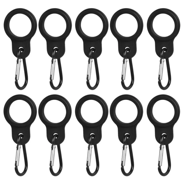 Uxcell Red Clip Ring Hooking Universal Carabiner Bag Keychain