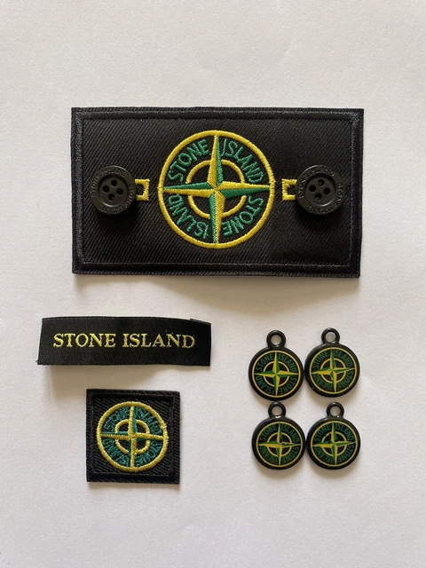 STONE ISLAND PATCH Toppa Replica ricamata con bottoni ed etichetta E Cerniere EUR 13 00 PicClick IT