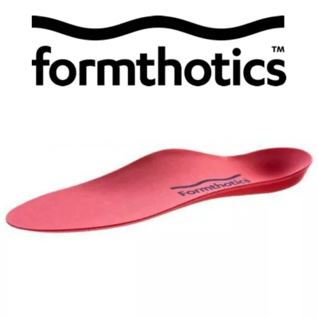 Formthotics Original Dual Firm (Red) Density Orthotics | Full Length | Free Post