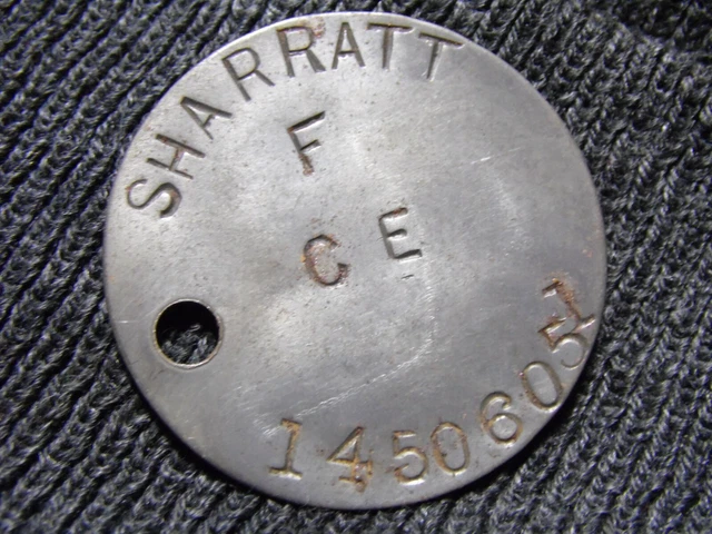 WW2 RELIC DOGTAG ww2 RAC RTR Recce Replacement from GSC - SHARRATT 051 ...