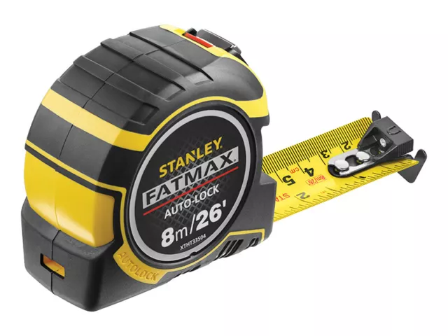 Stanley Fatmax Verrouillage Automatique Poche Bande 8m/7.9m (Largeur 32mm)