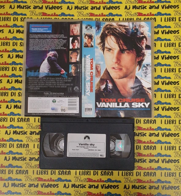 FILM*VHS VANILLA SKY Tom Cruise Penelope Cruz 2001 Paramount PVS 71071