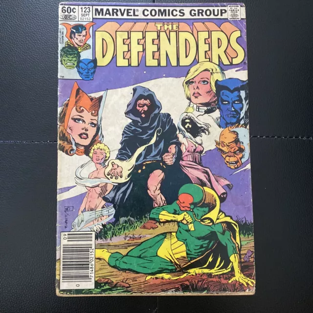 1983 Marvel Comics Group Issue #123 The Defenders Vintage Comic Book 02152
