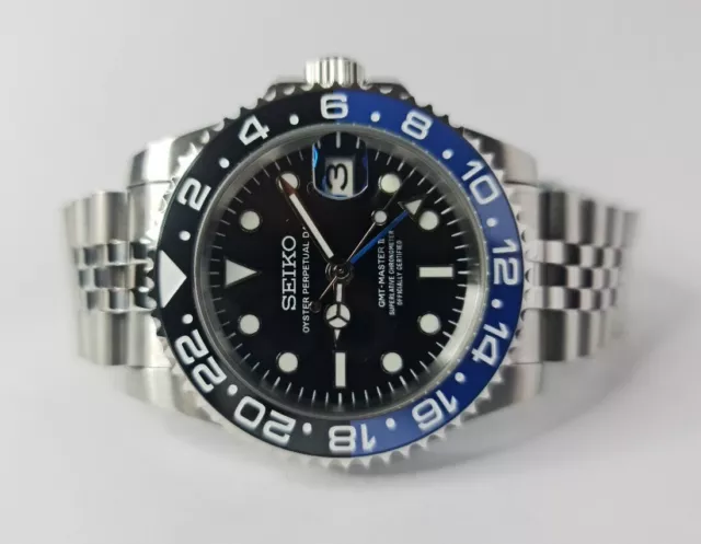 Seiko Mod GMT Automatik NH34