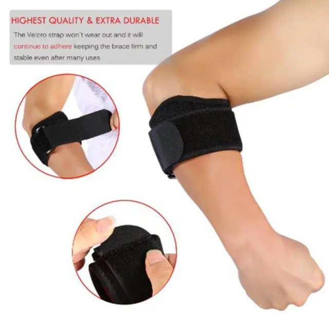 Adjustable Elbow Support Brace Strap Tennis Golf Sport Forearm-Bandage BEST H9I3
