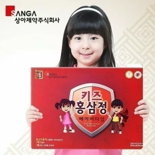 Sanga Kids Red Ginsen BabyTime Korean Health Care Supplements 10ml x 30ea