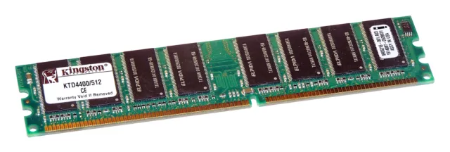 Kingston KTD4400/512 (512MB DDR PC2100U 266MHz DIMM 184-pin) RAM Module