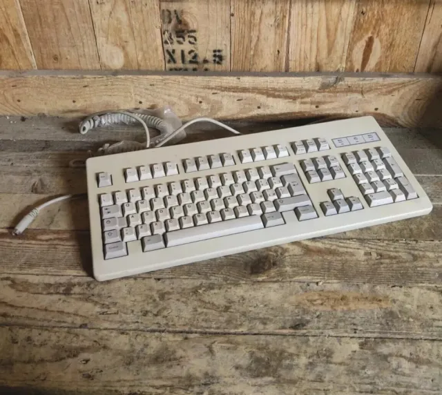 computer vintage keyboard AT&T tastiera RS3000 Cherry 🍒? PS/2 X Ibm,Olivetti..