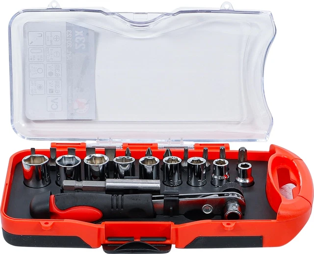 Jeu De 36 Tournevis Embouts Mannesmann M29890 – Coffret Acier Chromé – Neuf
