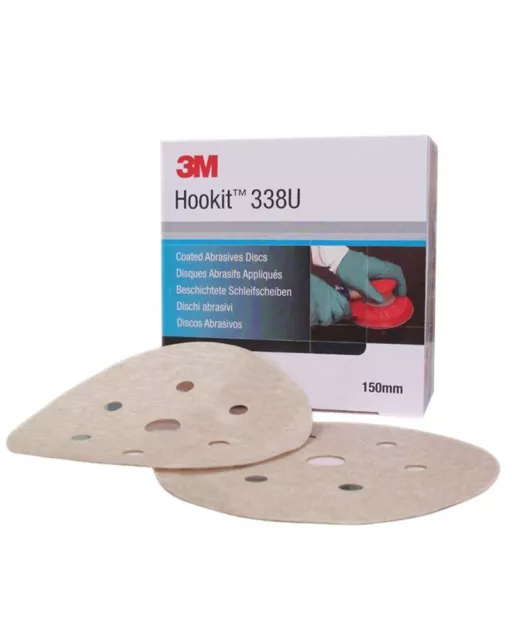 3M Superficie Preparazione Hookit Abrasive Dischi 6 Foro 338u X 50 (150mm) DADV