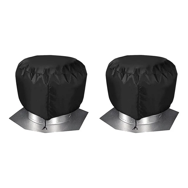 2 pz copertura sfiato tetto casa tetto turbina copertura tela 20 pollici x 20 pollici O5W3