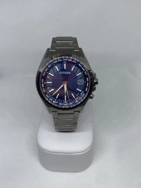 CITIZEN ATTESA H149-S125626 Eco Drive Date Titanium Solar