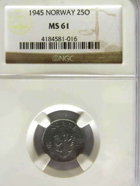 Norway 1945 25 Ore - MS61