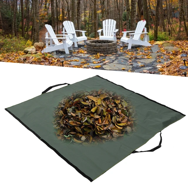 Bolsa de residuos de jardín yarda alfombra de hojas gran capacidad jardinería basura de hoja Reino Unido