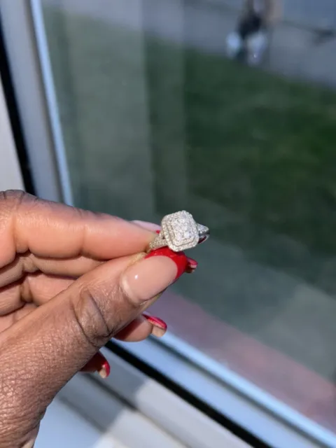 2 1/4 ct. tw. Cora lab grown diamond engagement ring | platinum | Round  Brilliant Cut | White | Size 7.5 | Jenny Packham - Yahoo Shopping