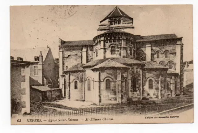 nevers , église saint-étienne