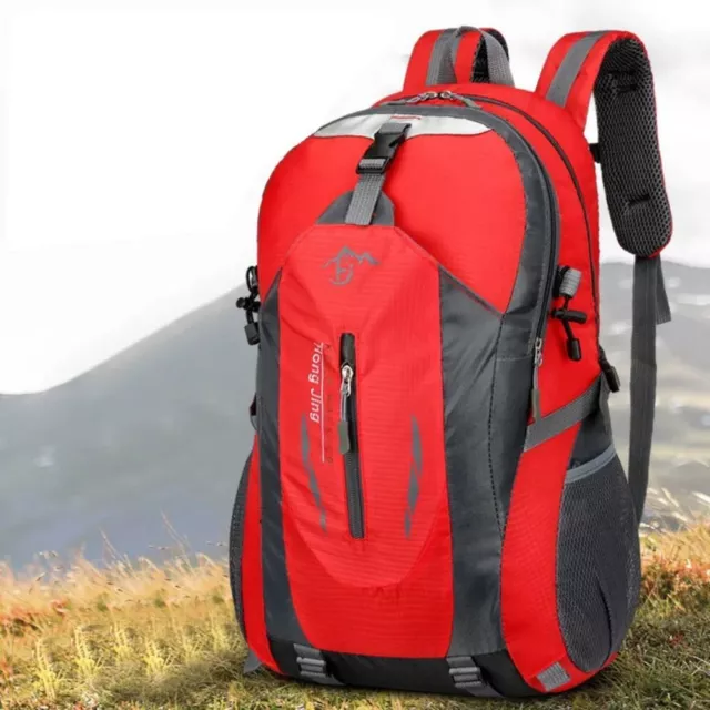 Large Capacity Mountaineering Bag Lightweight Men Backpack  Outdoor Travel