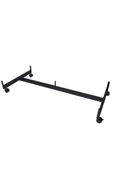 Black Grid Gondola Base Casters Use w Existing 3” on Center Wire Grid Panels
