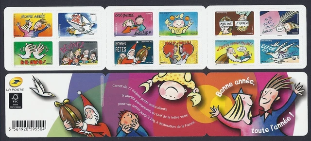 Carnets - FRANCE 2007 CARNET BC4024a FETE DU TIMBRE NEUFS** NON PLIE Ttb Harry Potter 2161672284