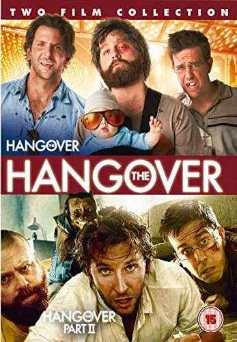 THE HANGOVER - Parts I and II DVD Bradley Cooper (2011) cert 15 2 Disc ...