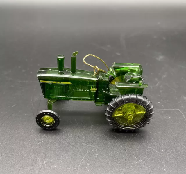 John Deere Licensed Product 4020 Diesel Tractor Plastic Christmas Ornament