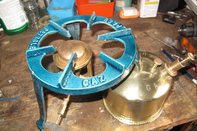 ANCIEN RÉCHAUD À gaz de pétrole ou alcool MAX SIEVERT SVEA n°15 - Suède 20° s. EUR 36,50