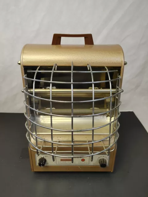Vintage Heater Markel Electric Space Heater Model 198TN Neo-Glo Element USA