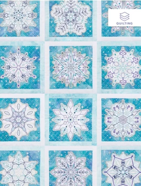 Anita Goodesign - Snowflake Quilt - Machine Embroidery Designs Usb Pes