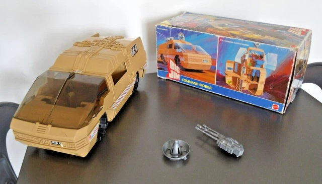 Véhicule Supersonique Commando Big Jim – Mattel Vintage 1983 – Pour Restauration