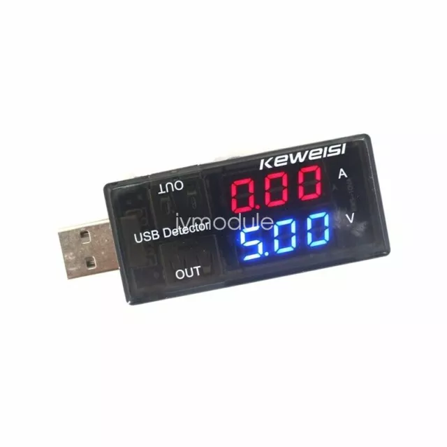 Arzt Strom Spannung Laden USB Ladegerät Detektor Batterie Amperemeter Voltmeter