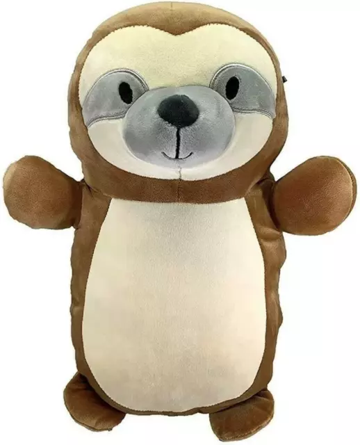 Squishmallow Hug Mees Kenneth the Sloth 10" Soft Plush Pillow