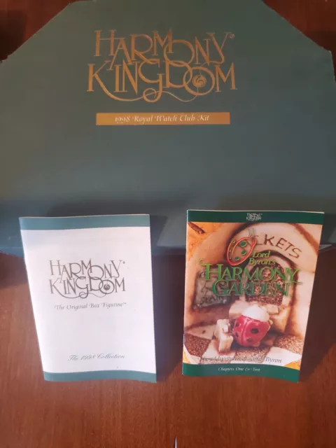 Harmony Kingdom 1998 Royal Watch Club Kit Mutton Chops & Pin Peter Calvesbert