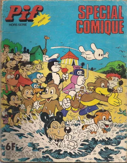 PIF POCHE N° HORS SÉRIE  SPÉCIAL COMIQUE 3eme TRIMESTRE 1978
