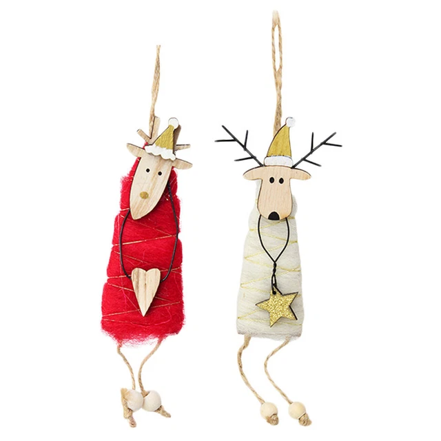 2 Pcs Nordisches Dekor Weihnachtsschmuck Weihnachtsdekoration Schmücken