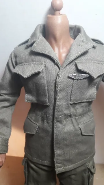 1/6 Did Dragon Ww Ii Usa Paratropper 101 Band Of Brothers Uniform D Day